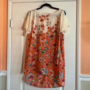 100% silk floral top MAEVE